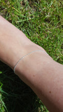 Sterling silver prince of Wales 9.5" (24cm) anklet chain, summer jewellery, ankle chain - Anna Ancell Jewellery
