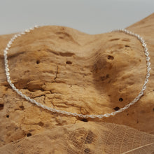 Sterling silver prince of Wales 9.5" (24cm) anklet chain, summer jewellery, ankle chain - Anna Ancell Jewellery