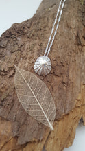 Fine silver seashell pendant - Anna Ancell Jewellery