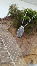 Fine silver vine and flower pendant - Anna Ancell Jewellery