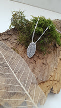 Fine silver vine and flower pendant - Anna Ancell Jewellery