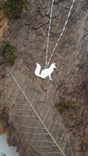 Sterling silver fox pendant - Anna Ancell Jewellery