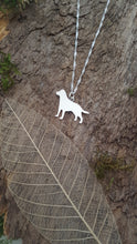 Sterling Silver Labrador dog pendant - Anna Ancell Jewellery