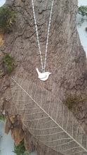 Sterling silver Wren pendant - Anna Ancell Jewellery