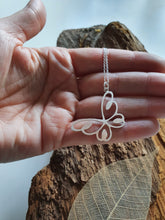 Sterling silver butterfly pendant/necklace