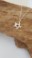 Sterling silver turtle with flower detail - Anna Ancell Jewellery