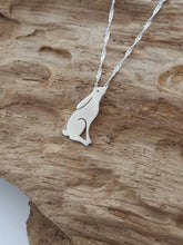 Sterling silver gazing Hare/Rabbit - Anna Ancell Jewellery