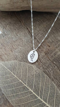 Fine silver pendant with bird detail - Anna Ancell Jewellery