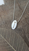 Fine silver dandelion seed pendant - Anna Ancell Jewellery