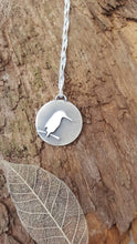 Sterling Silver 'Kingfisher' pendant - Anna Ancell Jewellery