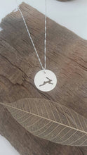 Sterling silver Hare pendant - Anna Ancell Jewellery