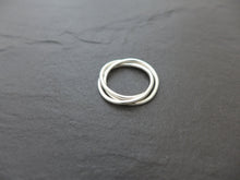 Sterling Silver Entwined Ring - Anna Ancell Jewellery