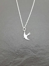 Sterling silver Swallow - Anna Ancell Jewellery