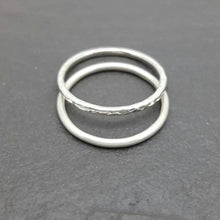 Dainty Sterling Silver Stacking Rings - Anna Ancell Jewellery