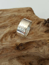 Sterling Silver wide band ring - Anna Ancell Jewellery